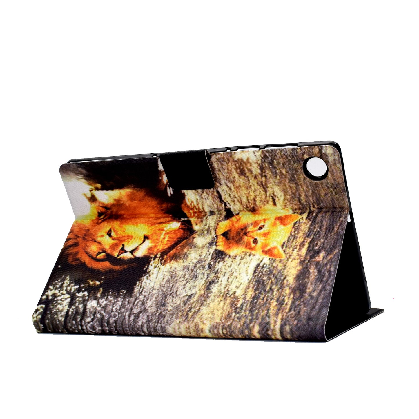 For Huawei MatePad SE 10.4-inch A3 PU Leather Pattern Printing Case Stand Magnetic Tablet Cover with Card Holder