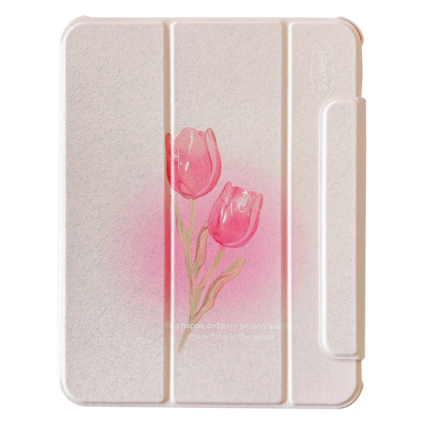 For iPad 10.9 (2022) Detachable Tablet Case PU Leather Pattern Printing Stand Smart Cover with Pen Holder