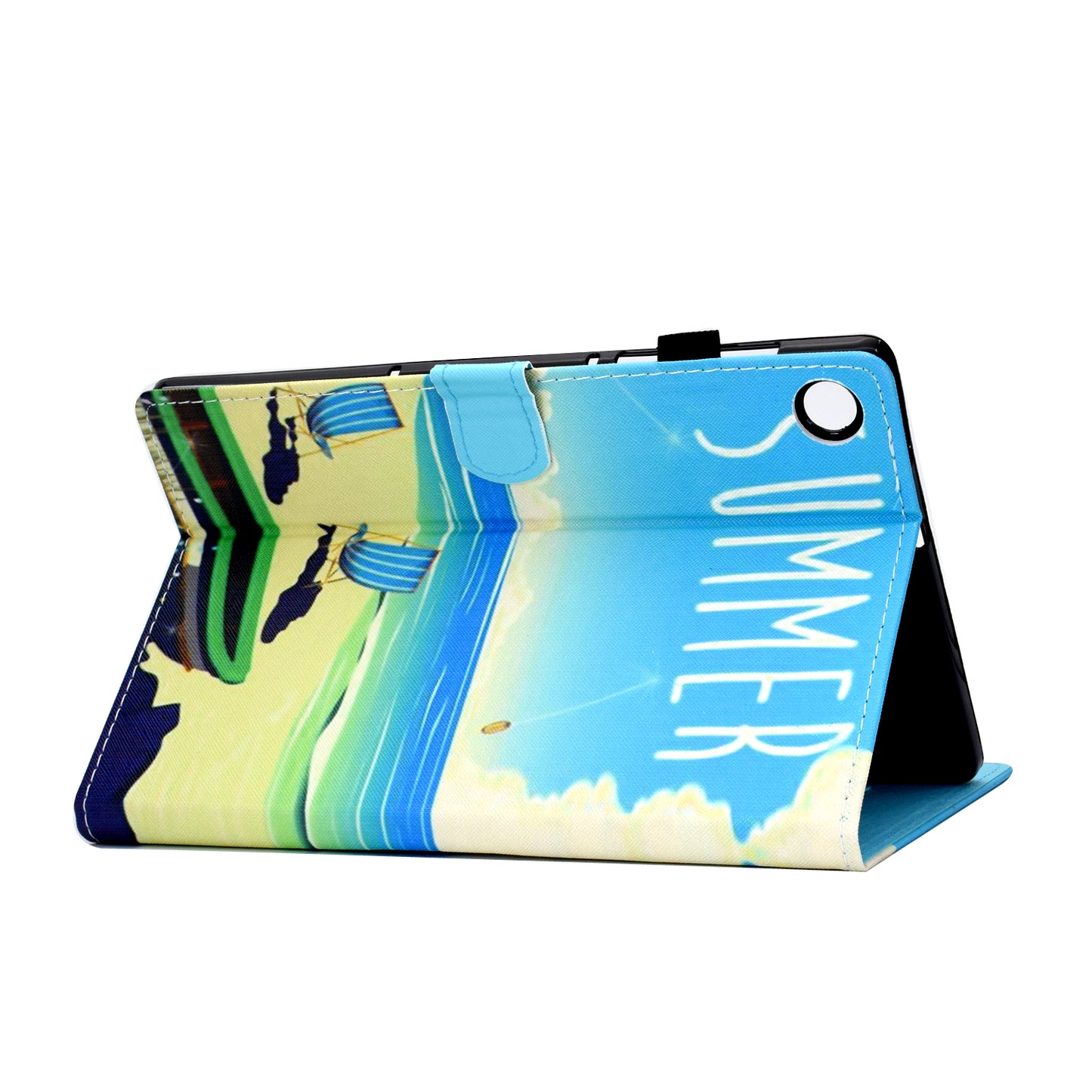 For Huawei MatePad SE 10.4-inch Stand Tablet Case Stitching Leather Pattern with Card Slots