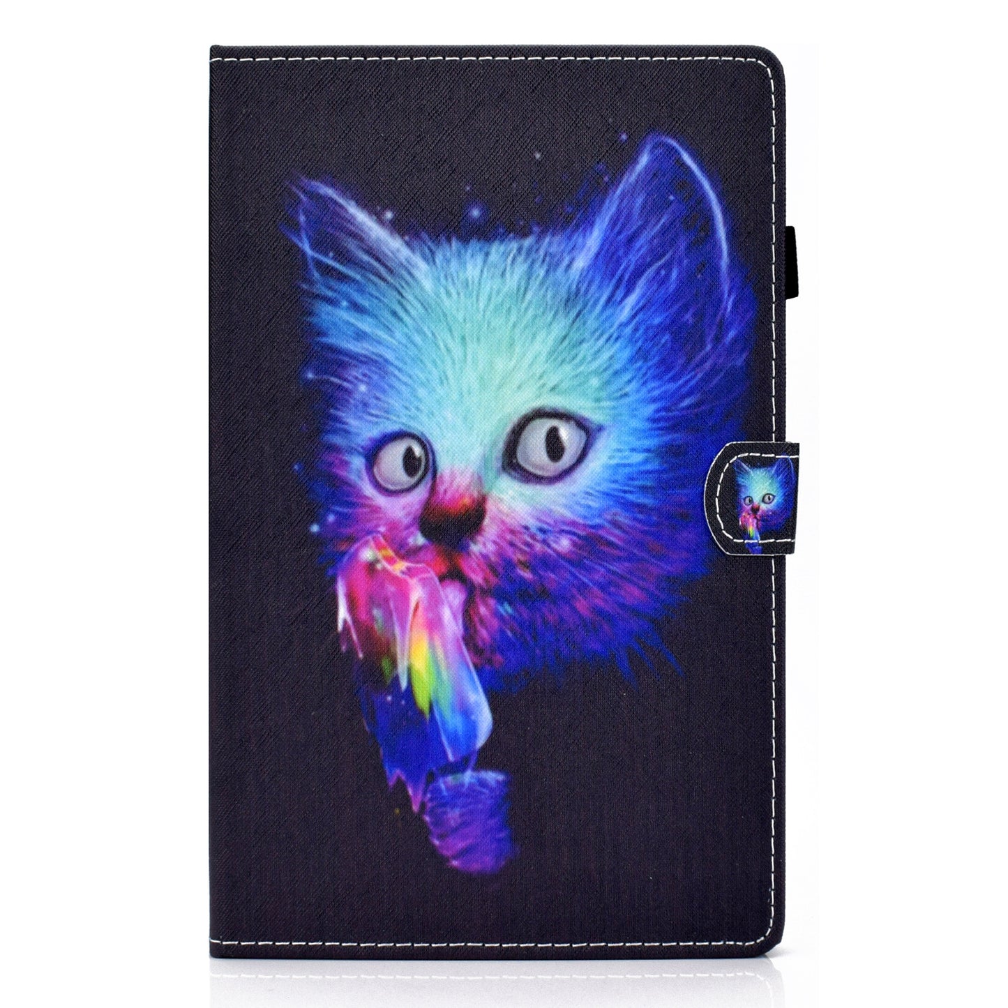 For Huawei MatePad SE 10.4-inch Stand Tablet Case Stitching Leather Pattern with Card Slots