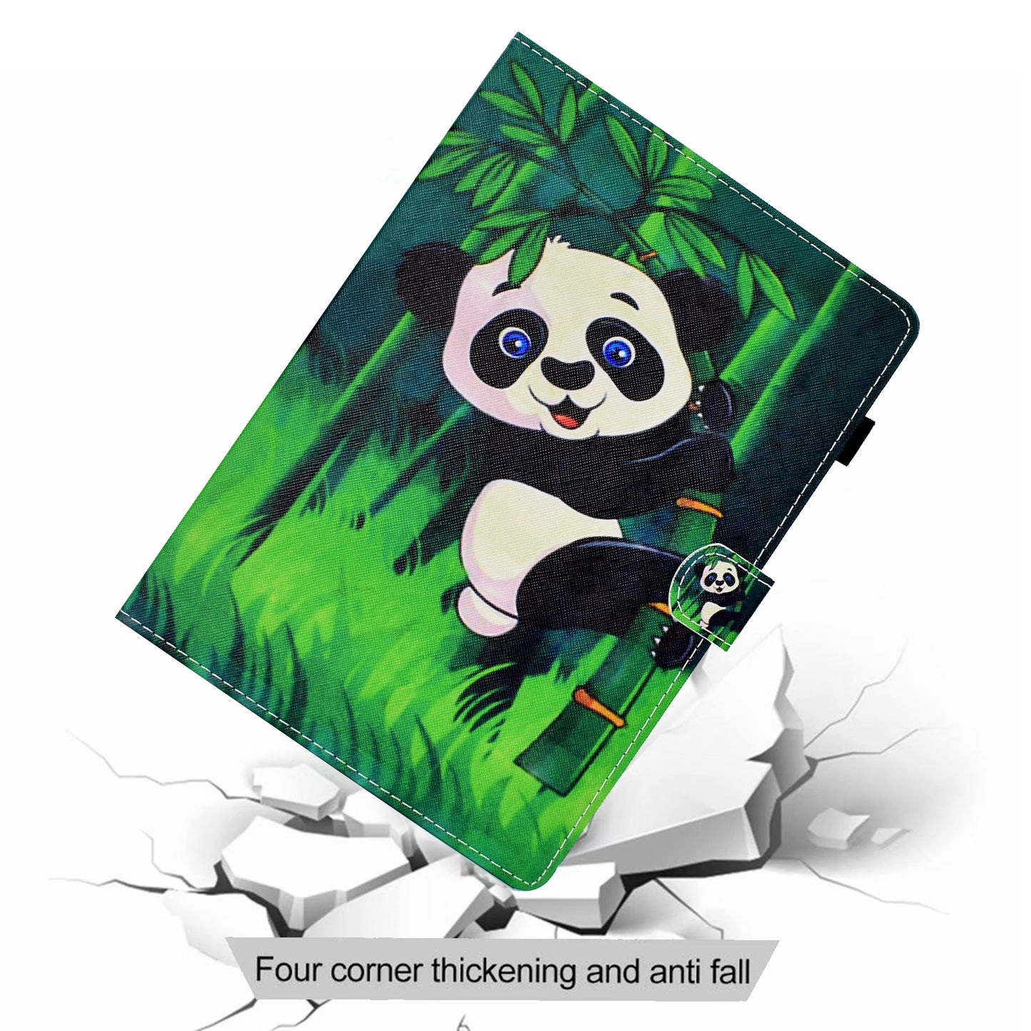 For Huawei MatePad SE 10.4-inch Stand Tablet Case Stitching Leather Pattern with Card Slots