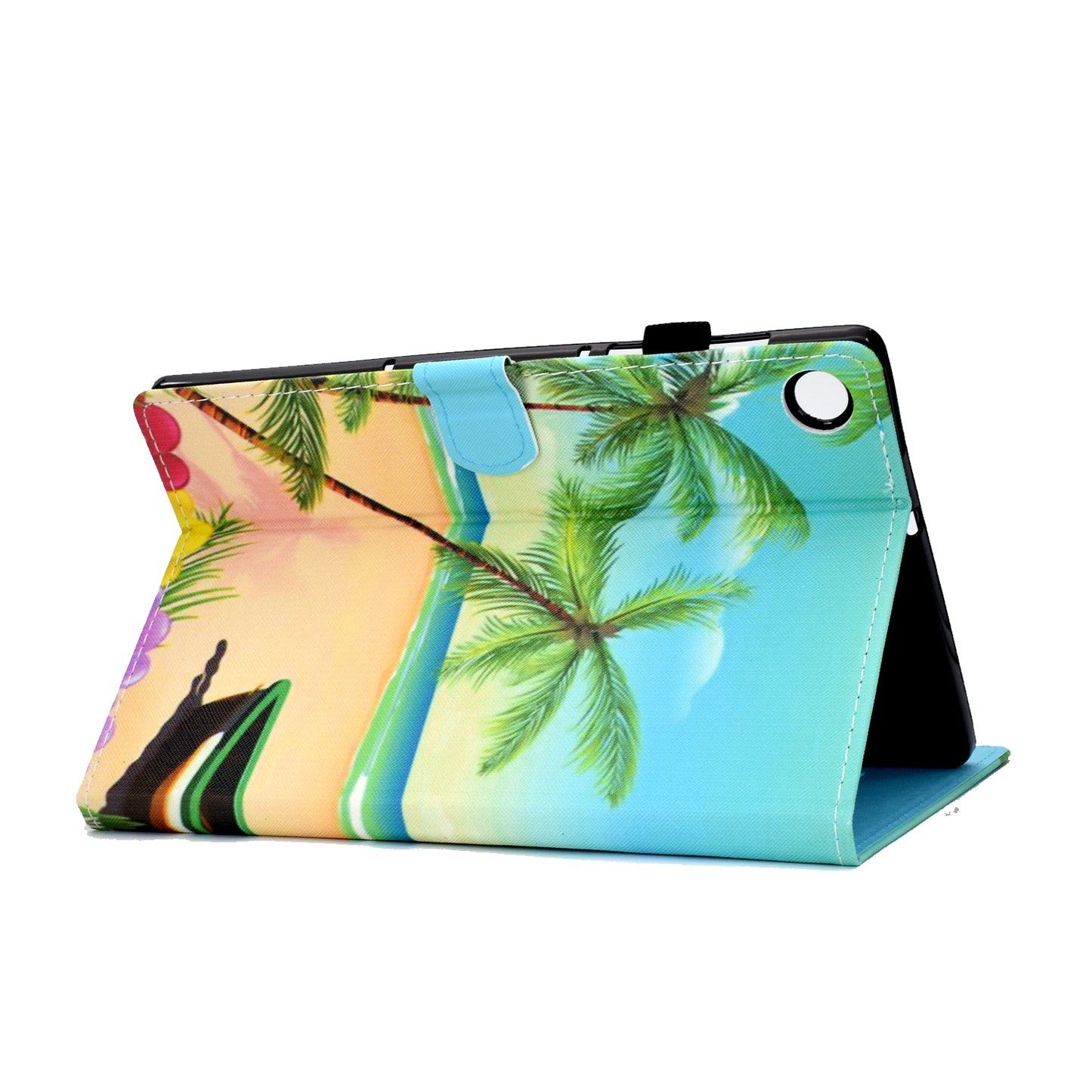 For Huawei MatePad SE 10.4-inch Stand Tablet Case Stitching Leather Pattern with Card Slots