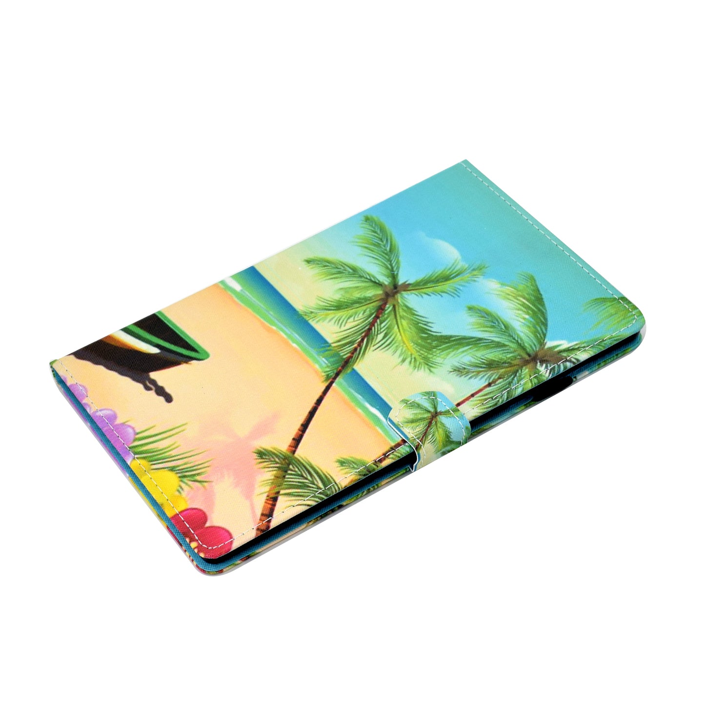 For Huawei MatePad SE 10.4-inch Stand Tablet Case Stitching Leather Pattern with Card Slots