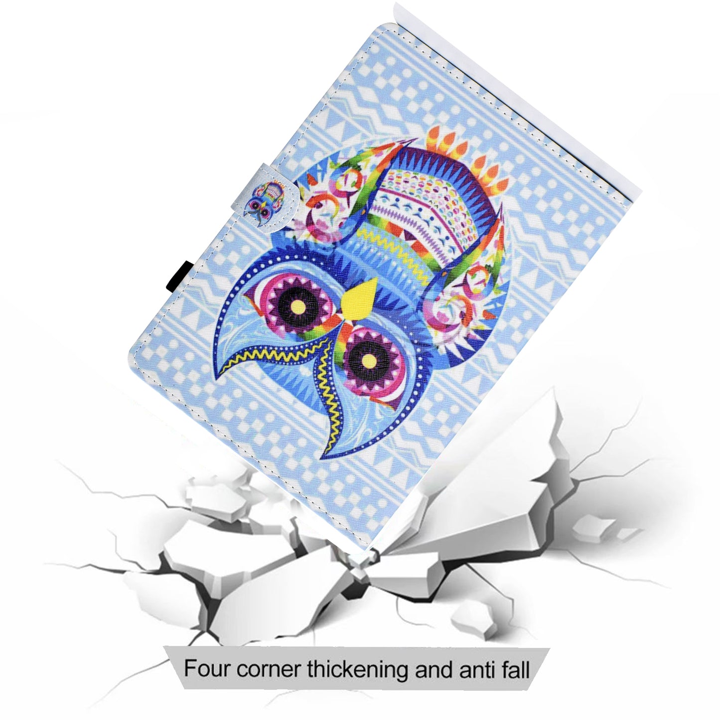 For Huawei MatePad SE 10.4-inch Stand Tablet Case Stitching Leather Pattern with Card Slots