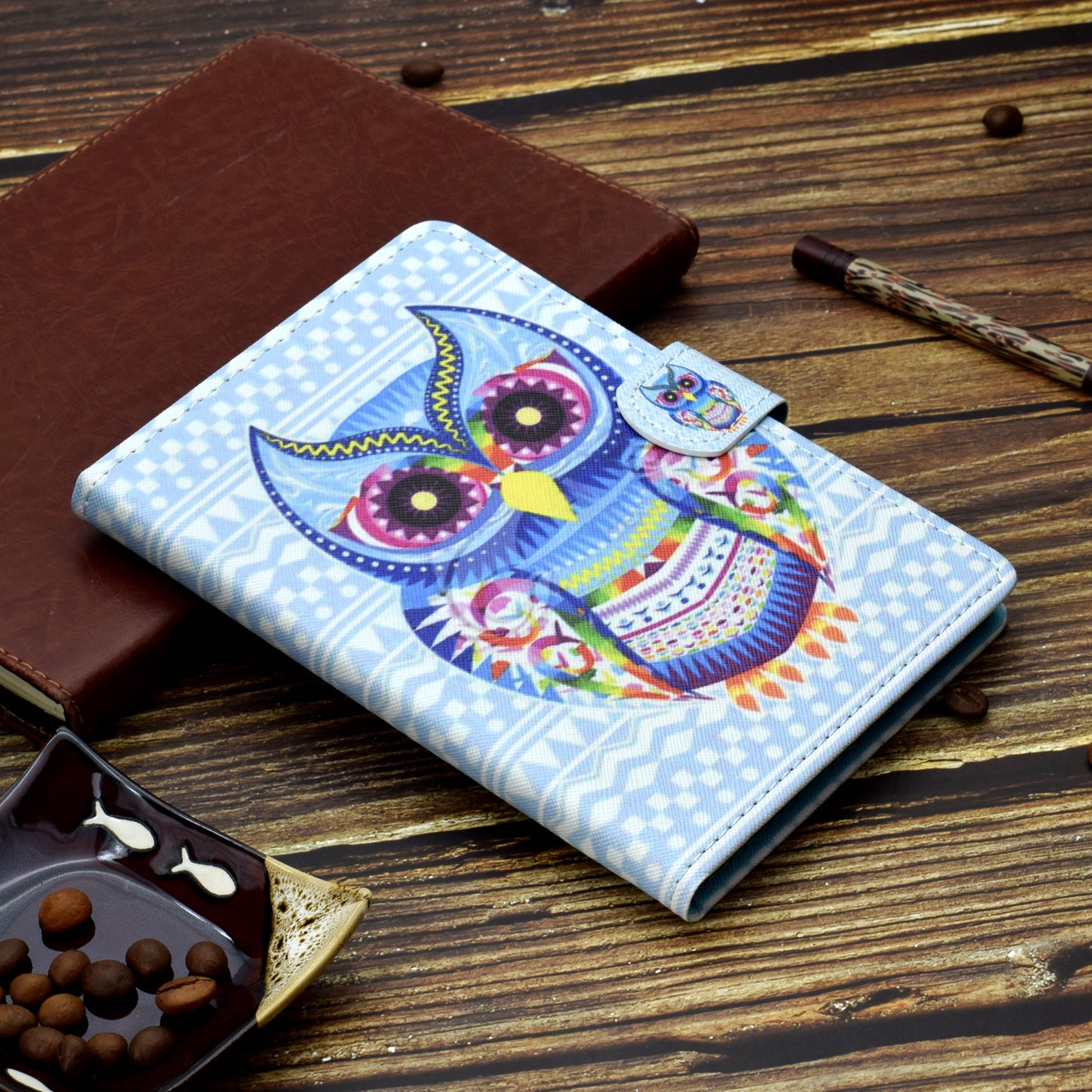 For Huawei MatePad SE 10.4-inch Stand Tablet Case Stitching Leather Pattern with Card Slots