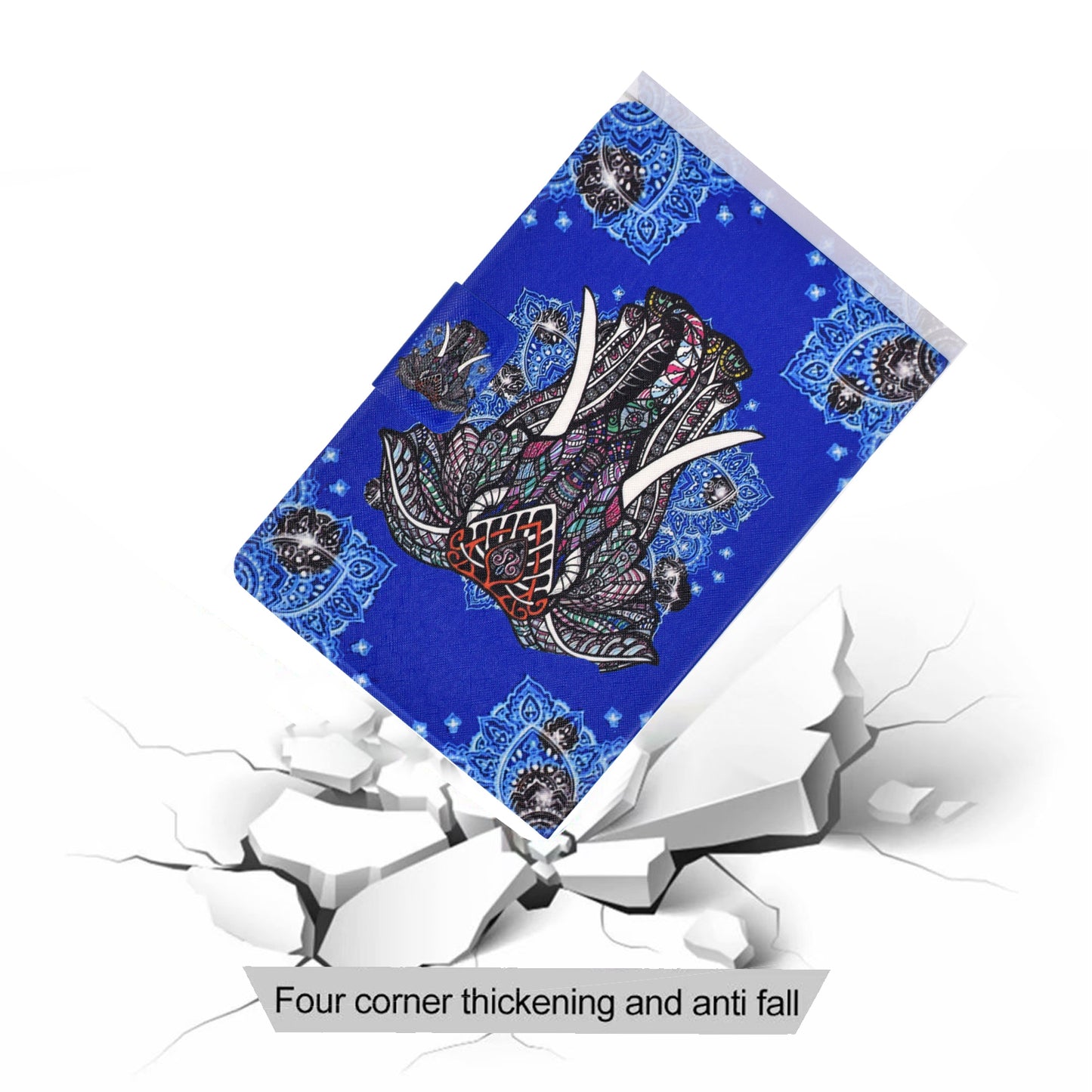 For Huawei MatePad SE 10.4-inch Stand Tablet Leather Case Pattern Printing Card Slot Tablet Cover