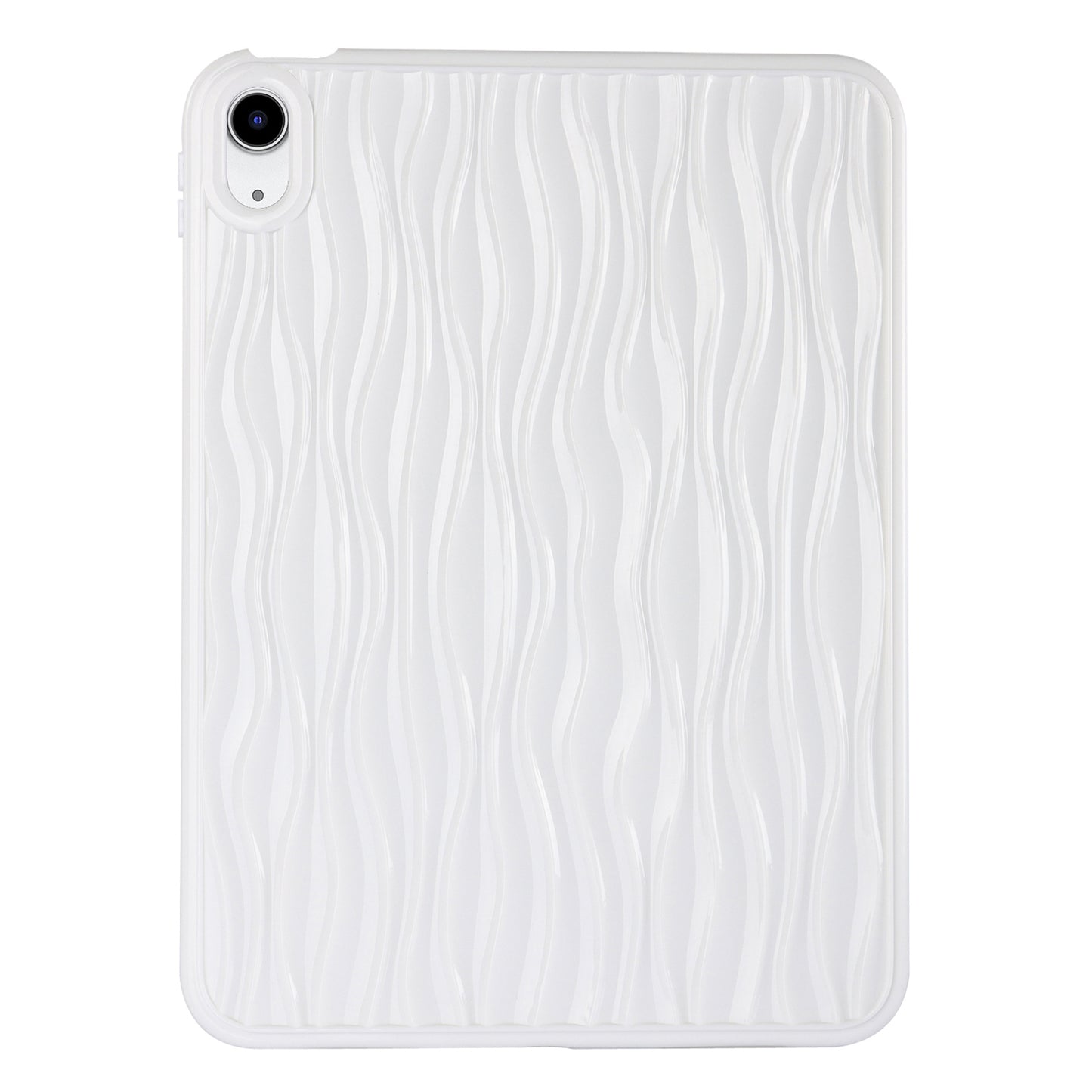 For iPad 10.9 (2022) Wave Texture Shockproof Cover Soft TPU Tablet Protective Case