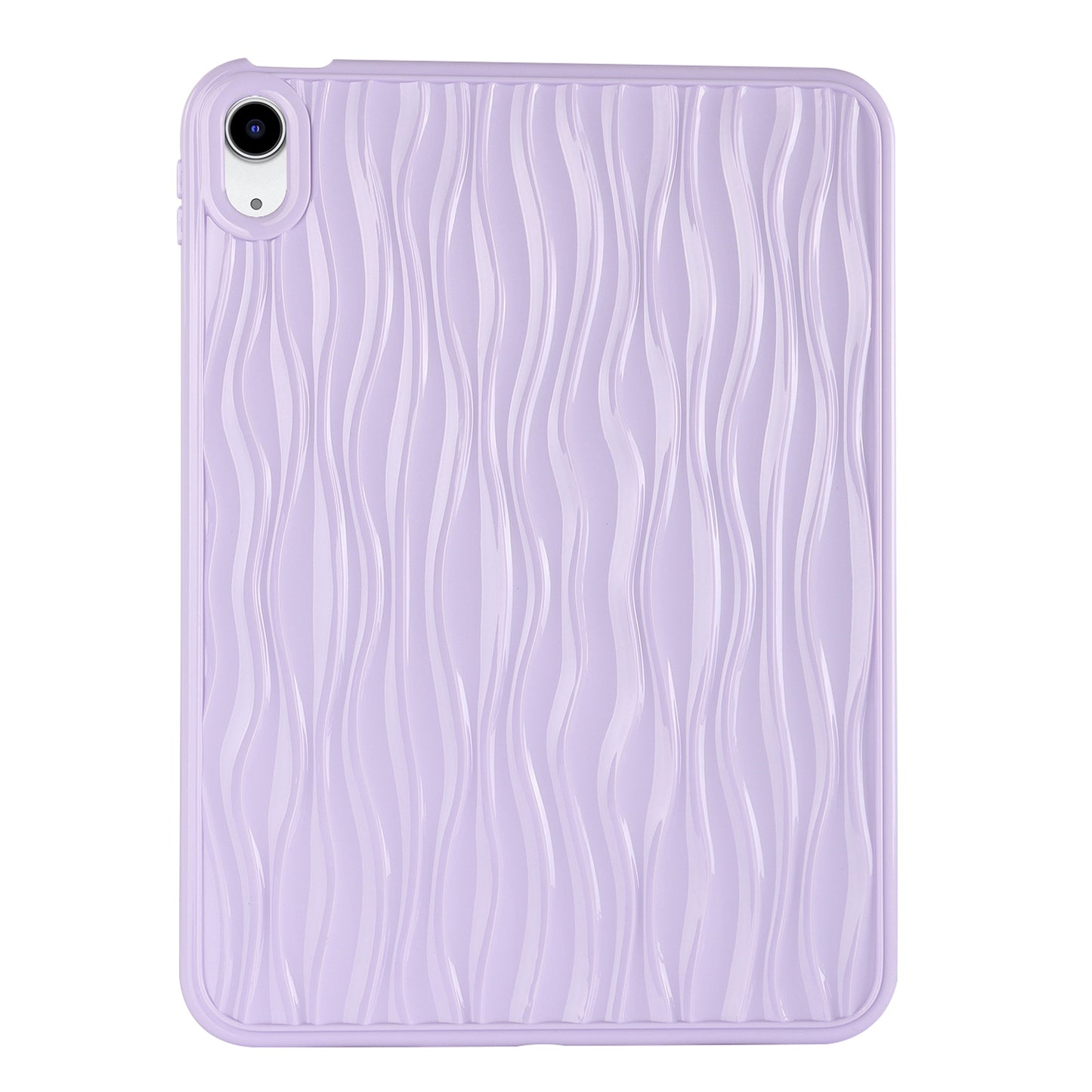 For iPad 10.9 (2022) Wave Texture Shockproof Cover Soft TPU Tablet Protective Case
