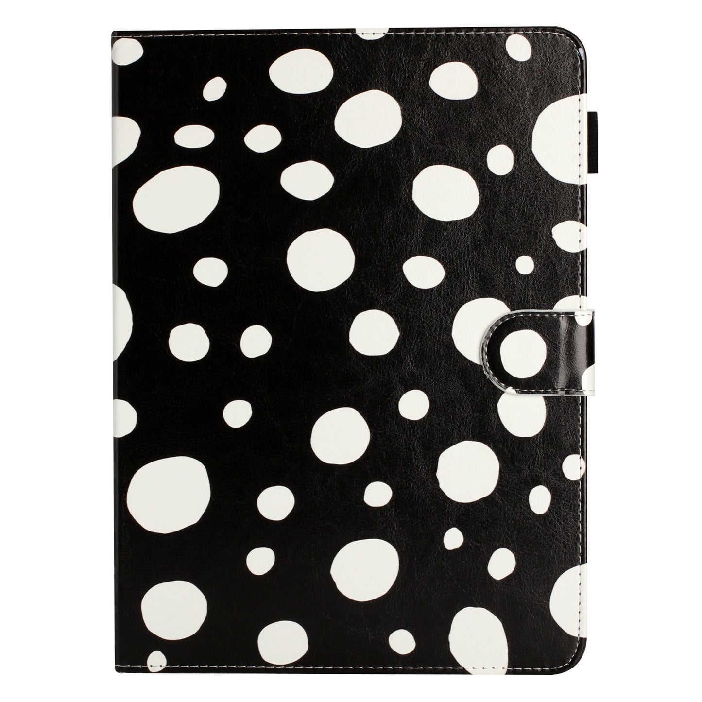 For iPad 10.2 (2021) / (2019) / (2020) / iPad Pro 10.5-inch (2017) PU Leather Case Dot Printing Anti-Drop Tablet Cover