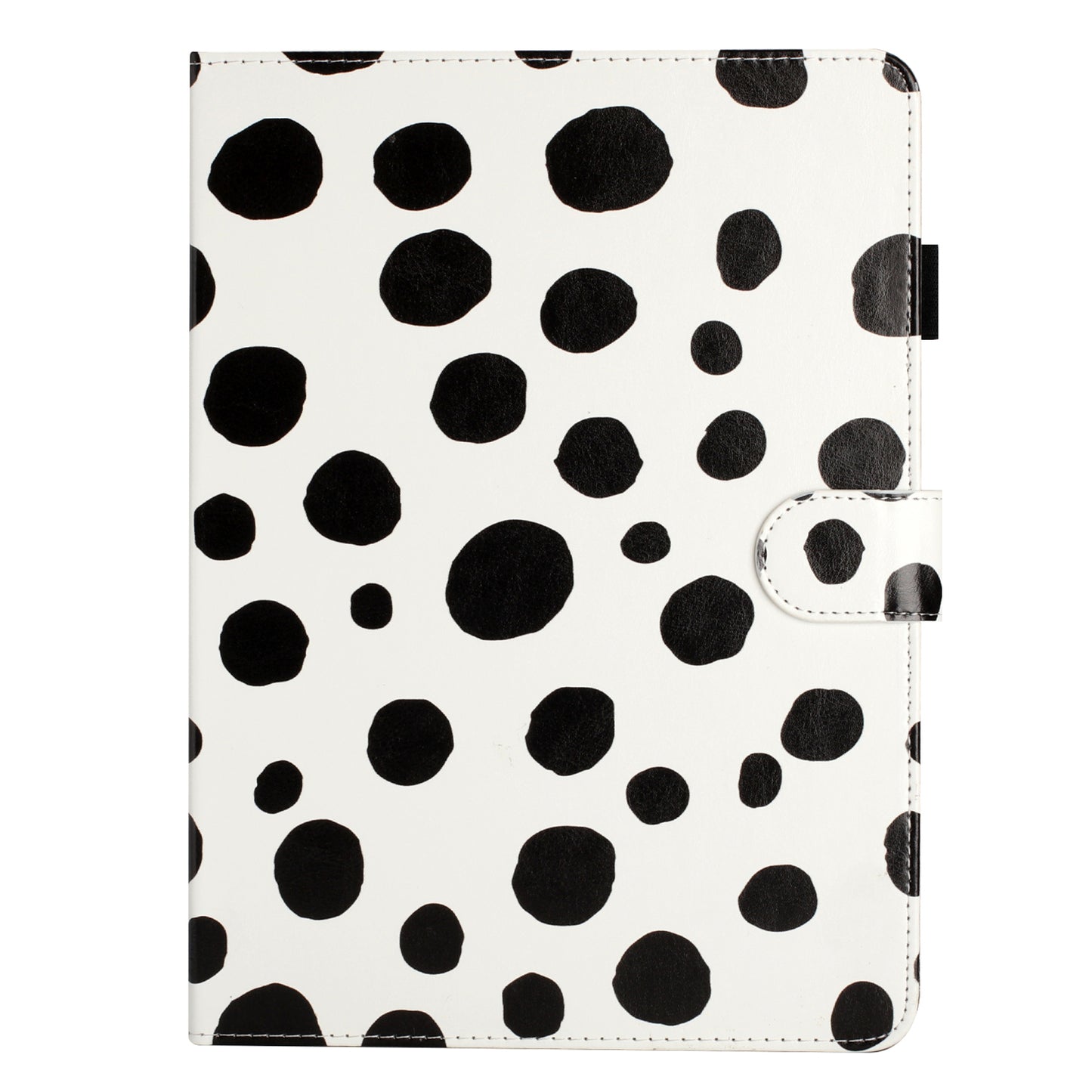 For iPad 10.2 (2021) / (2019) / (2020) / iPad Pro 10.5-inch (2017) PU Leather Case Dot Printing Anti-Drop Tablet Cover