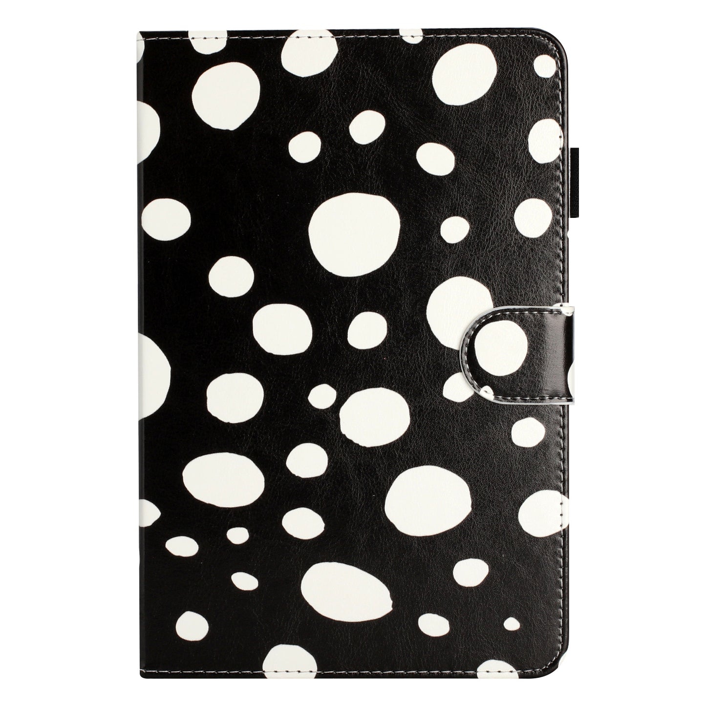 10-inch Dots Pattern Anti-scratch PU Leather Card Holder Stand Case Auto Wake / Sleep Tablet Cover