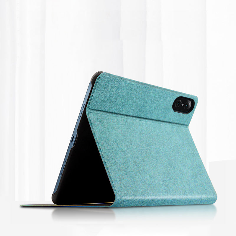 For Honor Pad V8 Deer Pattern Tablet Case PU Leather + PC Stand Cover