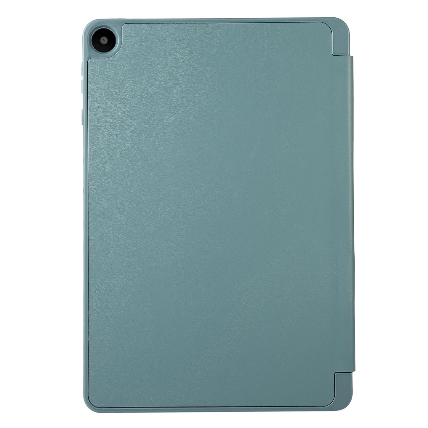 For Huawei MatePad SE 10.4-inch Solid Color PU Leather Tablet Cover Tri-Fold Stand Anti-drop Case with Pencil Slot