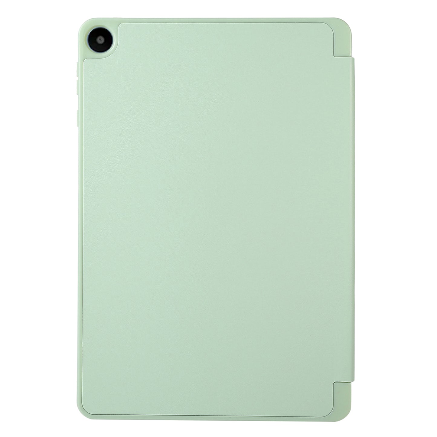 For Huawei MatePad SE 10.4-inch Solid Color PU Leather Tablet Cover Tri-Fold Stand Anti-drop Case with Pencil Slot