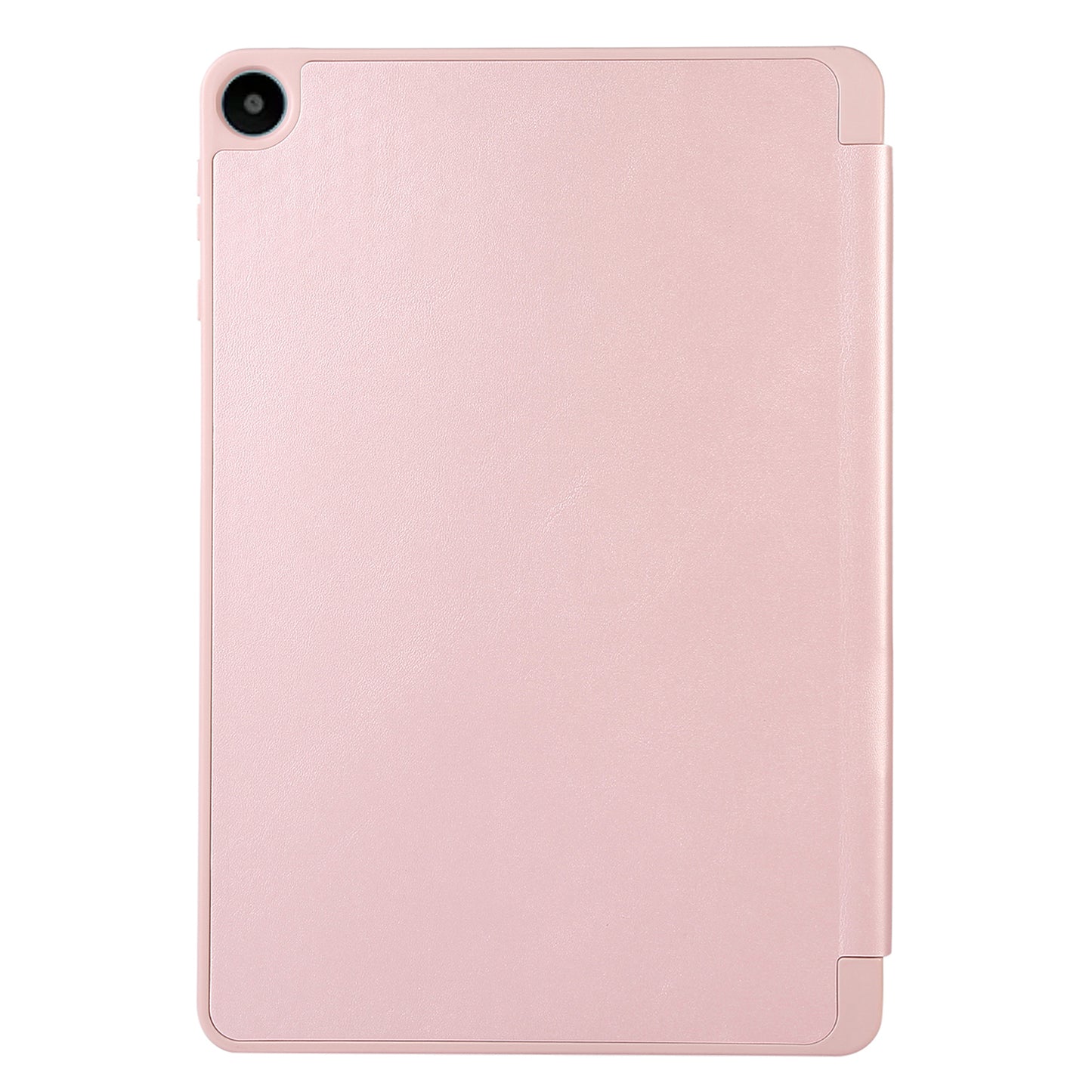 For Huawei MatePad SE 10.4-inch Solid Color PU Leather Tablet Cover Tri-Fold Stand Anti-drop Case with Pencil Slot