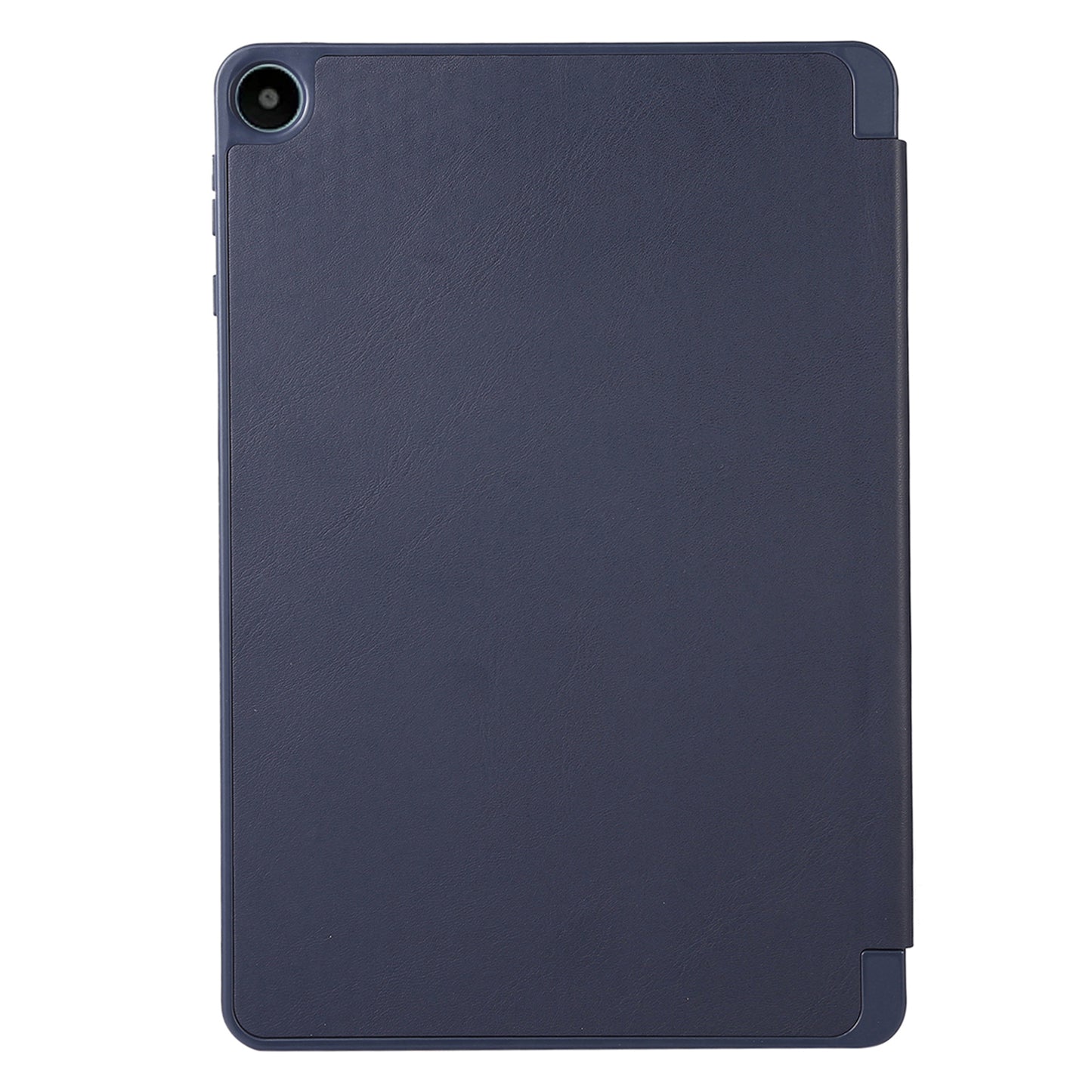 For Huawei MatePad SE 10.4-inch Solid Color PU Leather Tablet Cover Tri-Fold Stand Anti-drop Case with Pencil Slot