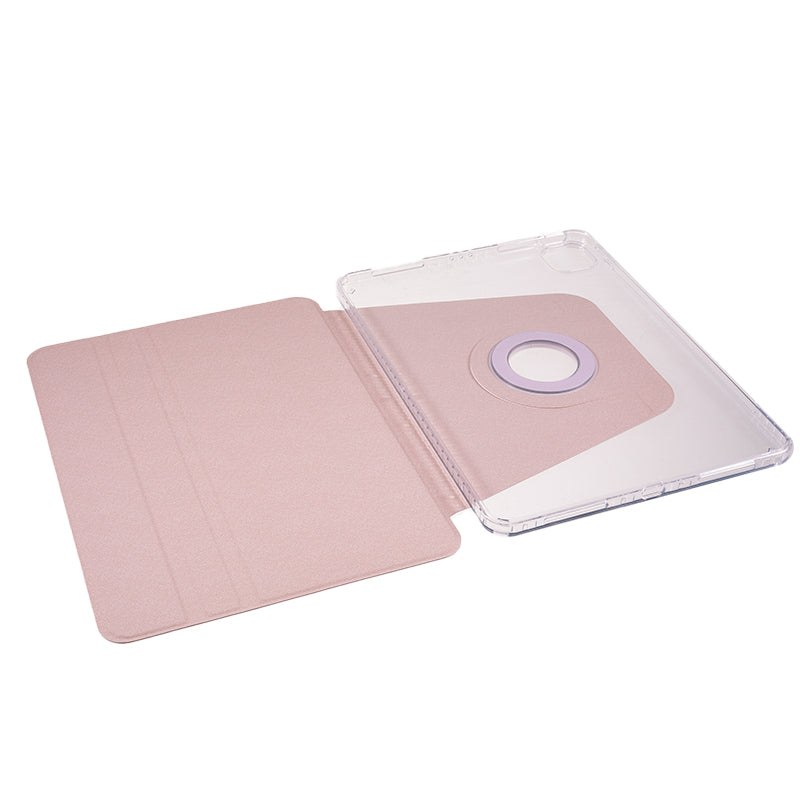 For iPad Pro 11-inch (2018) / (2020) / (2021) / (2022) / Air (2020) / (2022) Tablet Cover Rotating Stand Magnetic Detachable PU Leather Case