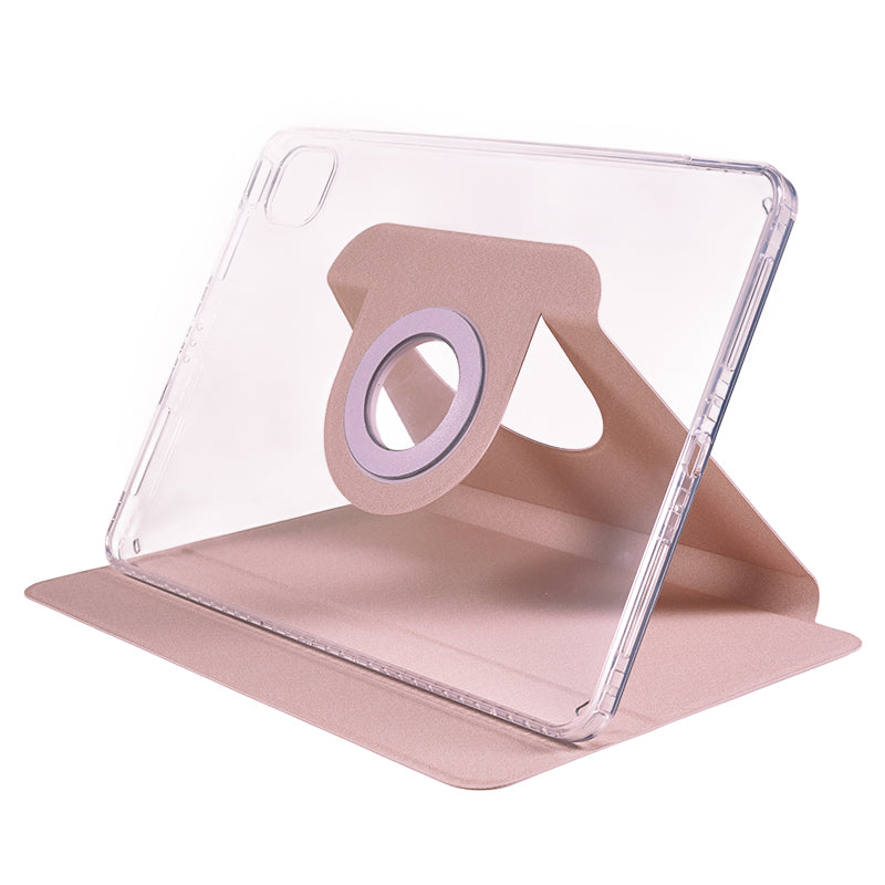 For iPad Pro 11-inch (2018) / (2020) / (2021) / (2022) / Air (2020) / (2022) Tablet Cover Rotating Stand Magnetic Detachable PU Leather Case