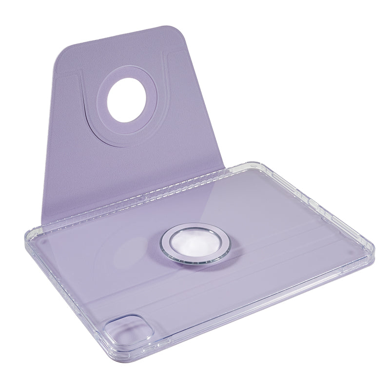 For iPad Pro 11-inch (2018) / (2020) / (2021) / (2022) / Air (2020) / (2022) Tablet Cover Rotating Stand Magnetic Detachable PU Leather Case