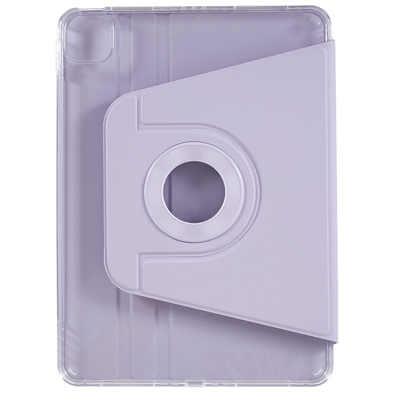 For iPad Pro 11-inch (2018) / (2020) / (2021) / (2022) / Air (2020) / (2022) Tablet Cover Rotating Stand Magnetic Detachable PU Leather Case