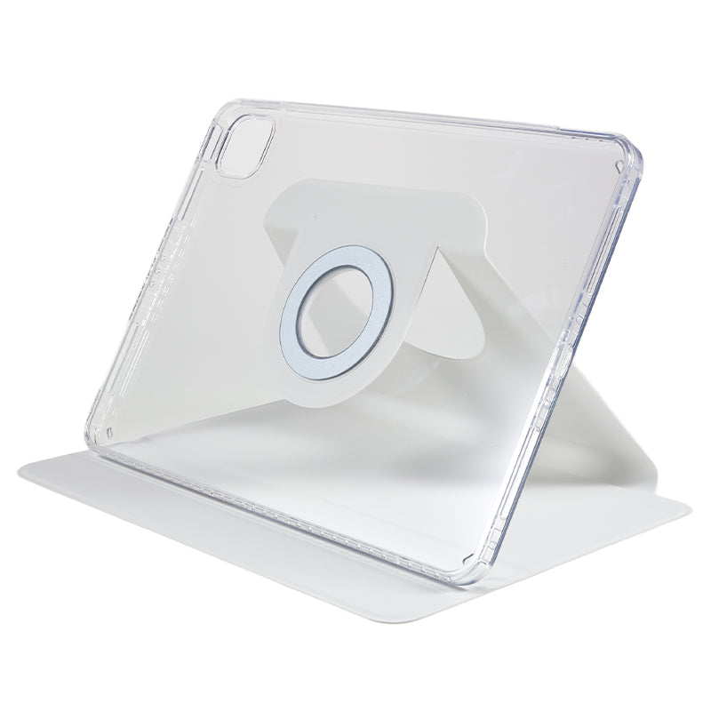 For iPad Pro 11-inch (2018) / (2020) / (2021) / (2022) / Air (2020) / (2022) Tablet Cover Rotating Stand Magnetic Detachable PU Leather Case