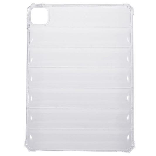 For iPad Pro 11 (2020) / (2021) / (2022) TPU Tablet Case Airbag Down Jacket Design Tablet Clear Cover Protector