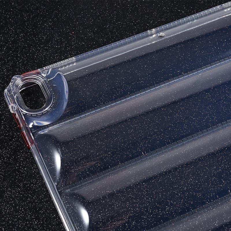 For iPad Air 10.5 inch (2019) / Pro 10.5-inch (2017) Anti-drop Tablet Case Airbag Down Jacket Design Clear TPU Cover