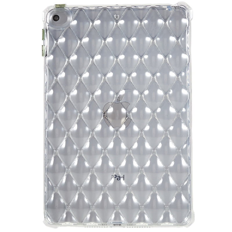 For iPad mini 4 / mini (2019) 7.9 inch Anti-drop Tablet Case Airbag Diamond Texture Clear TPU Cover