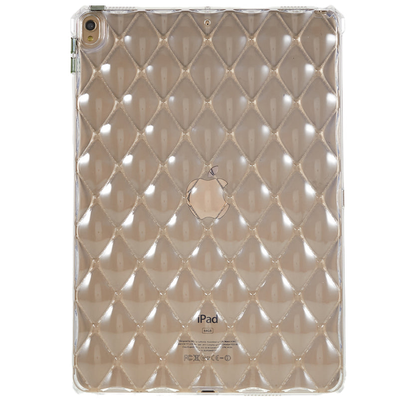 For iPad Air 10.5 inch (2019) / Pro 10.5-inch (2017) Airbag Diamond Texture Tablet Cover TPU Clear Drop-proof Case