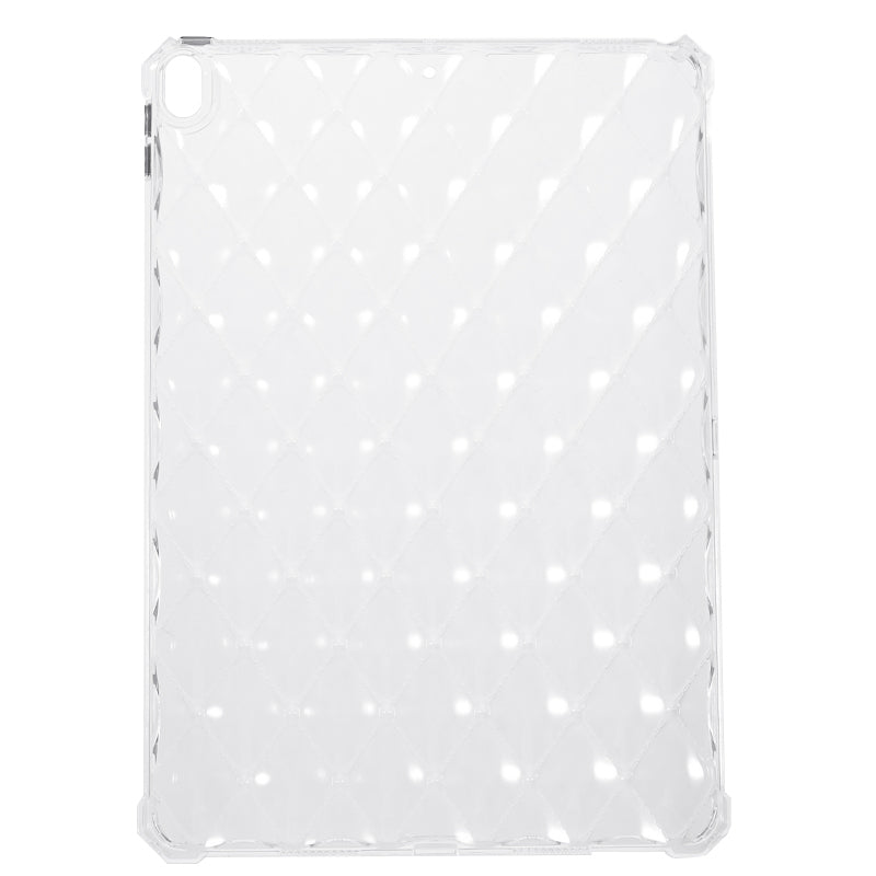 For iPad Air 10.5 inch (2019) / Pro 10.5-inch (2017) Airbag Diamond Texture Tablet Cover TPU Clear Drop-proof Case