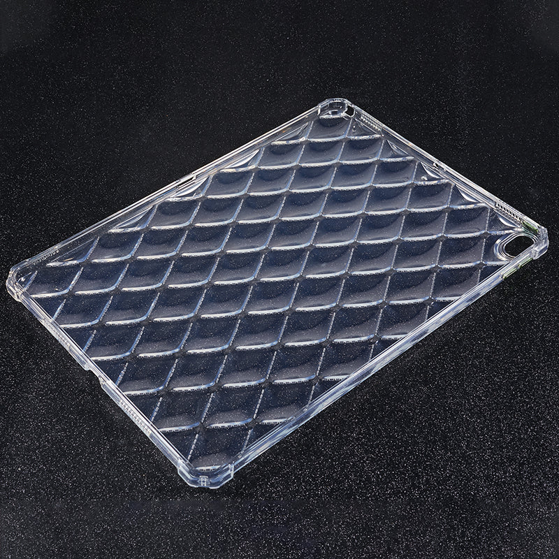 For iPad Air 10.5 inch (2019) / Pro 10.5-inch (2017) Airbag Diamond Texture Tablet Cover TPU Clear Drop-proof Case