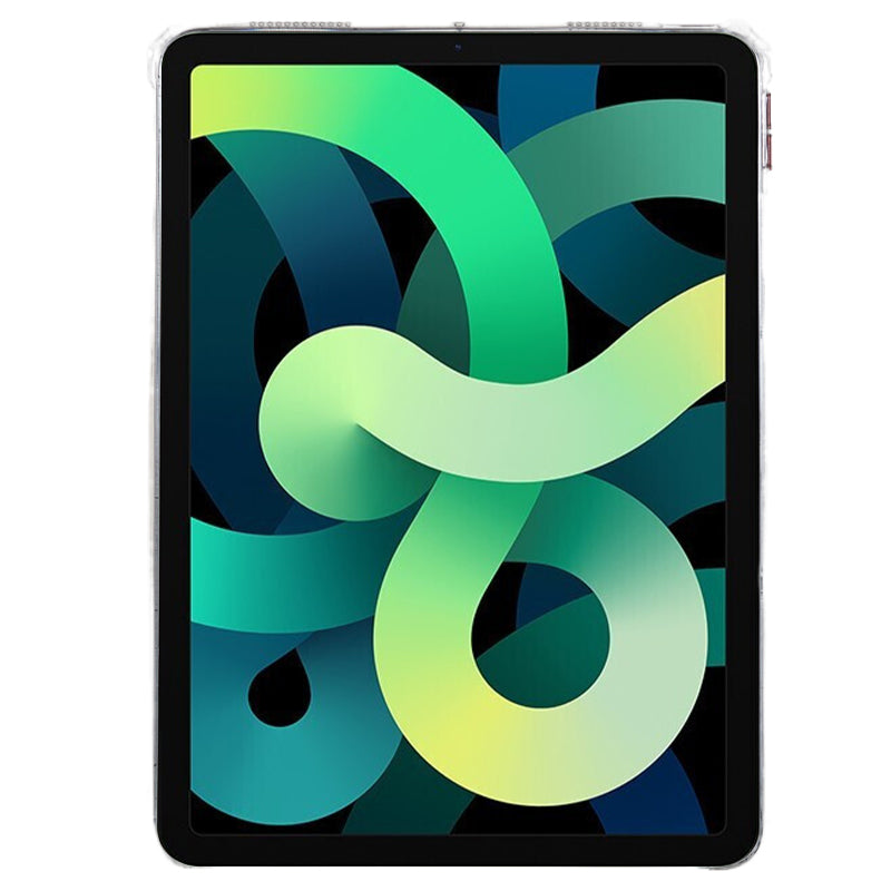 For iPad Air (2022) / (2020) Airbag Diamond Texture TPU Cover Anti-drop Clear Tablet Case
