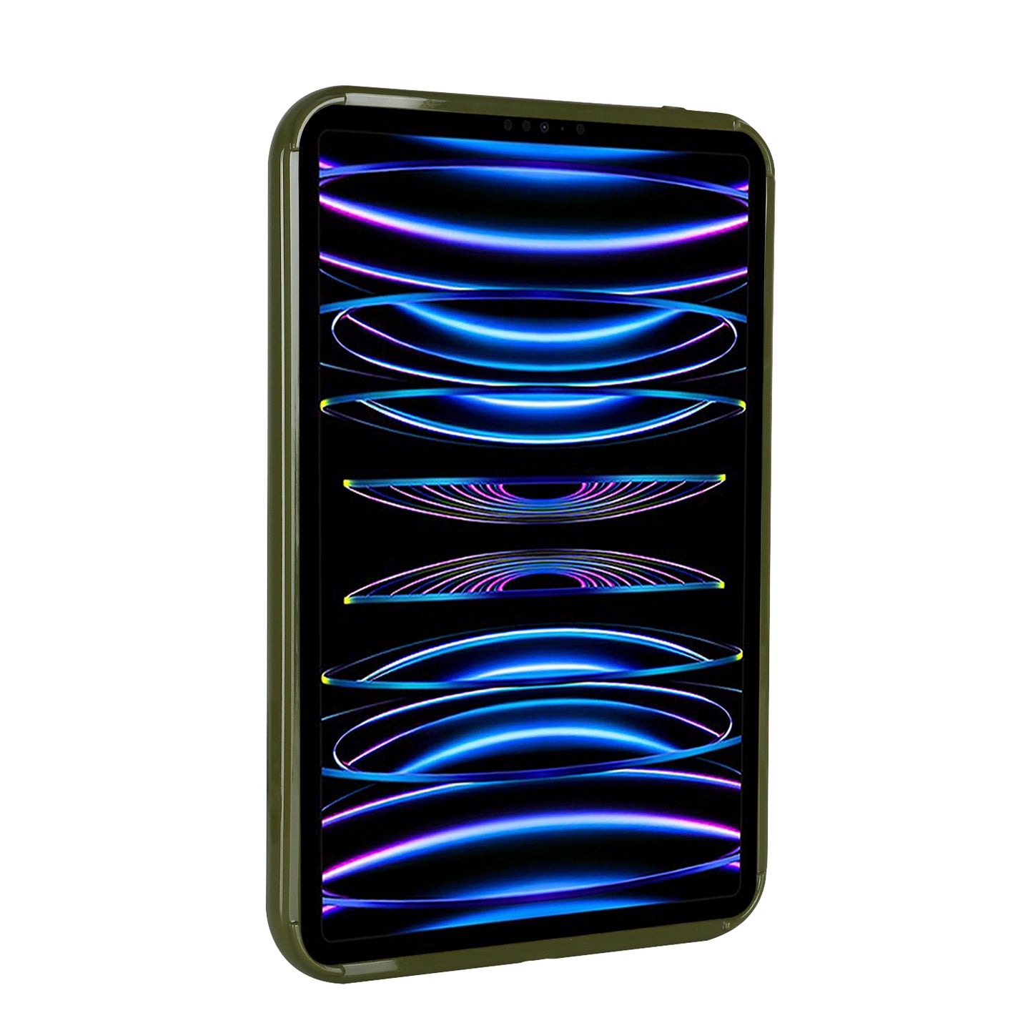 For iPad Pro 11 (2020) / (2021) / (2022) Soft TPU Tablet Case Wave Texture Anti-scratch Tablet Cover