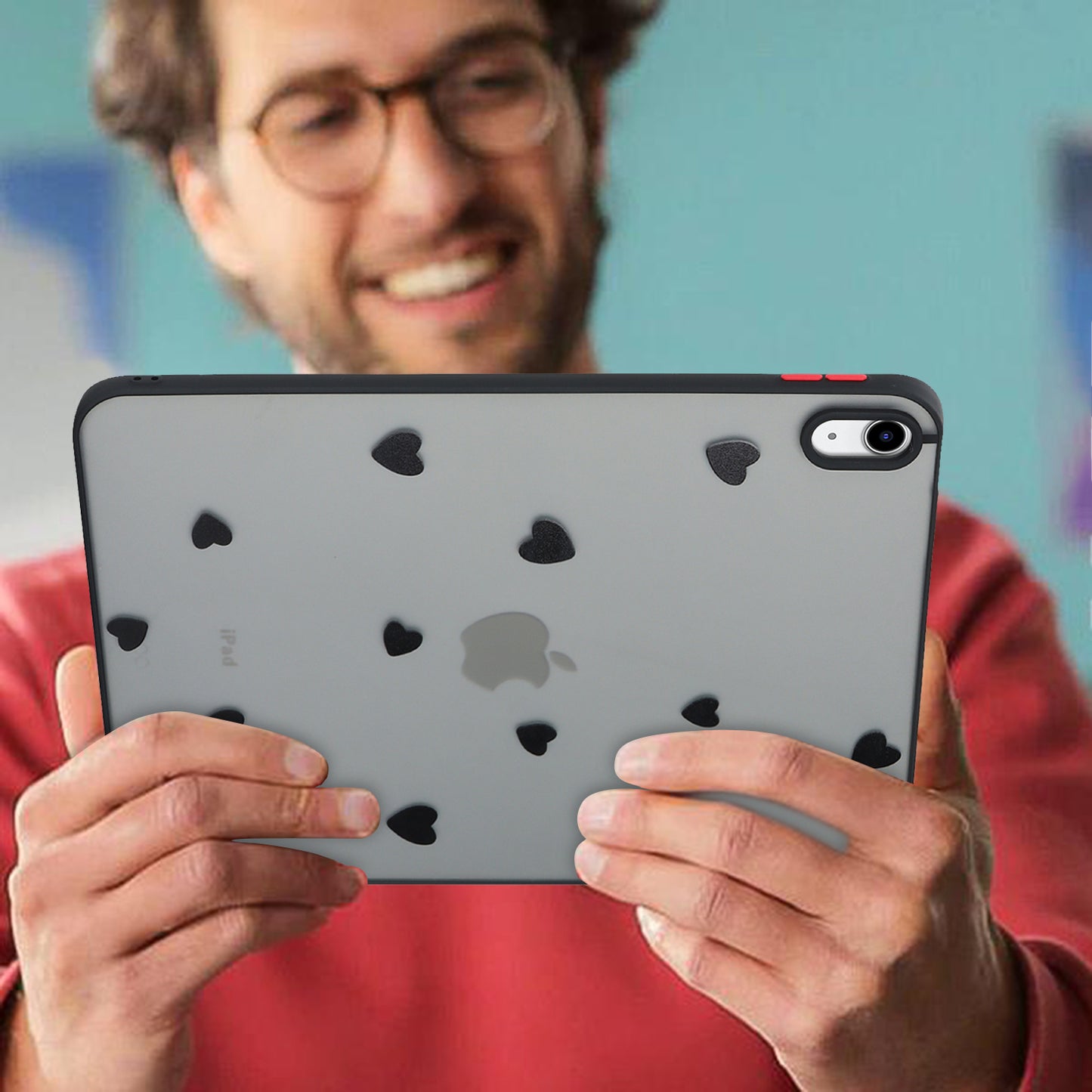 For iPad 10.9 (2022) Soft TPU Tablet Case Pattern Printing Skin-touch Back Cover