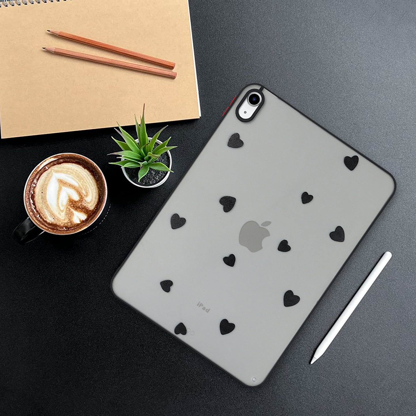For iPad 10.9 (2022) Soft TPU Tablet Case Pattern Printing Skin-touch Back Cover