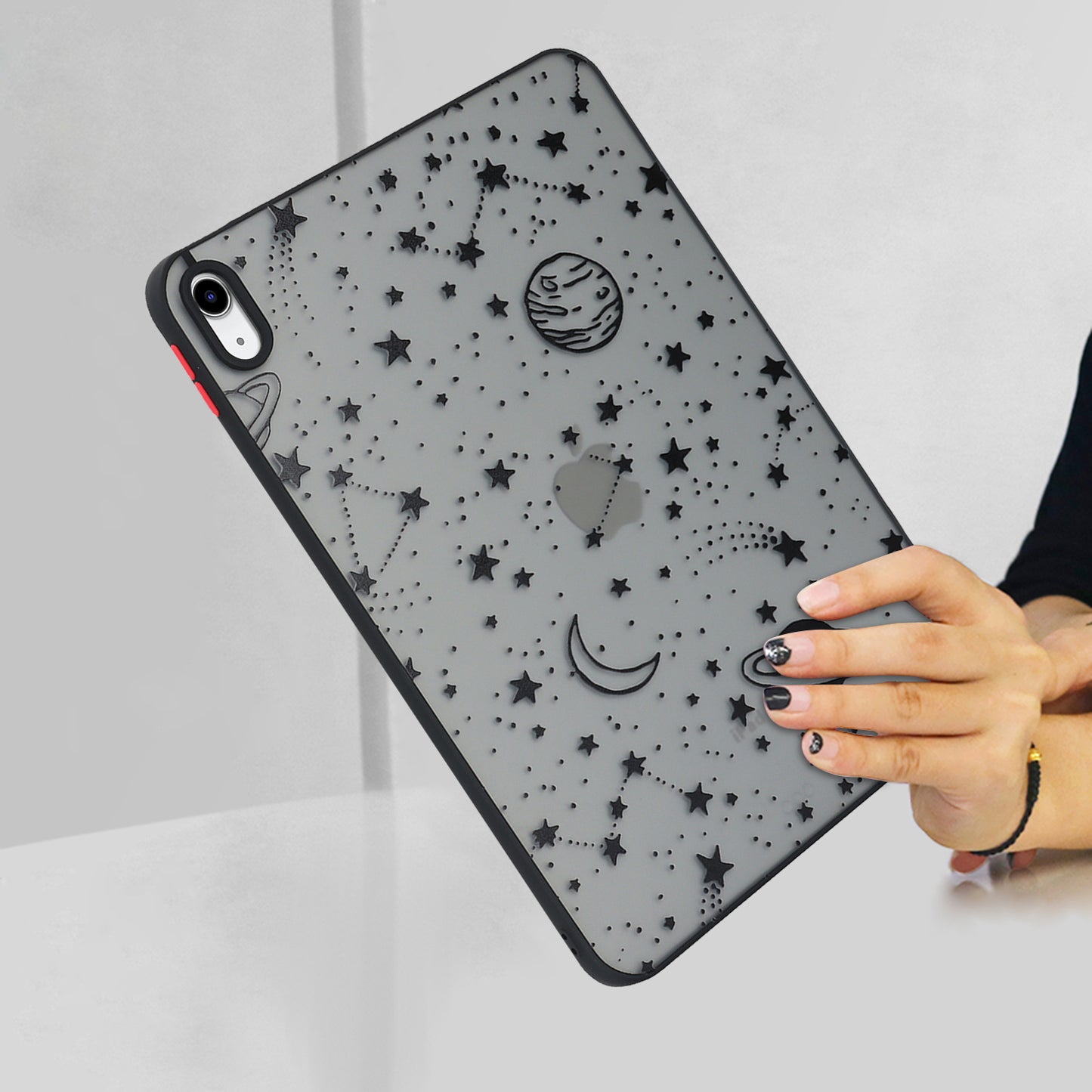 For iPad 10.9 (2022) Soft TPU Tablet Case Pattern Printing Skin-touch Back Cover