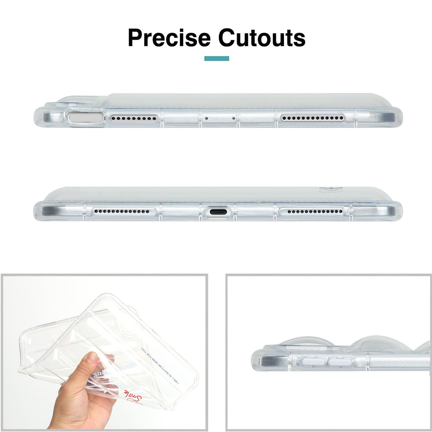 For iPad 10.9 (2022) Soft TPU Pattern Tablet Case Down Jacket Design Air Cushion Shockproof Cover