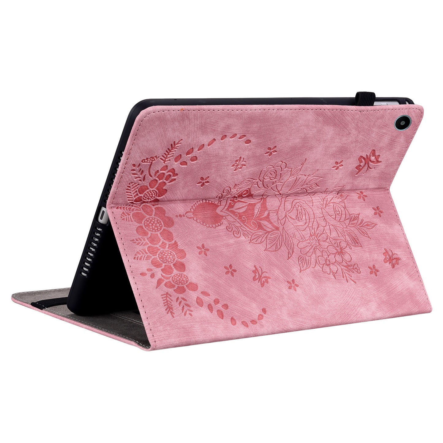 For Huawei MatePad SE 10.4-inch Anti-Dust Tablet Case PU Leather+TPU Shell Imprinted Design Stand Cover