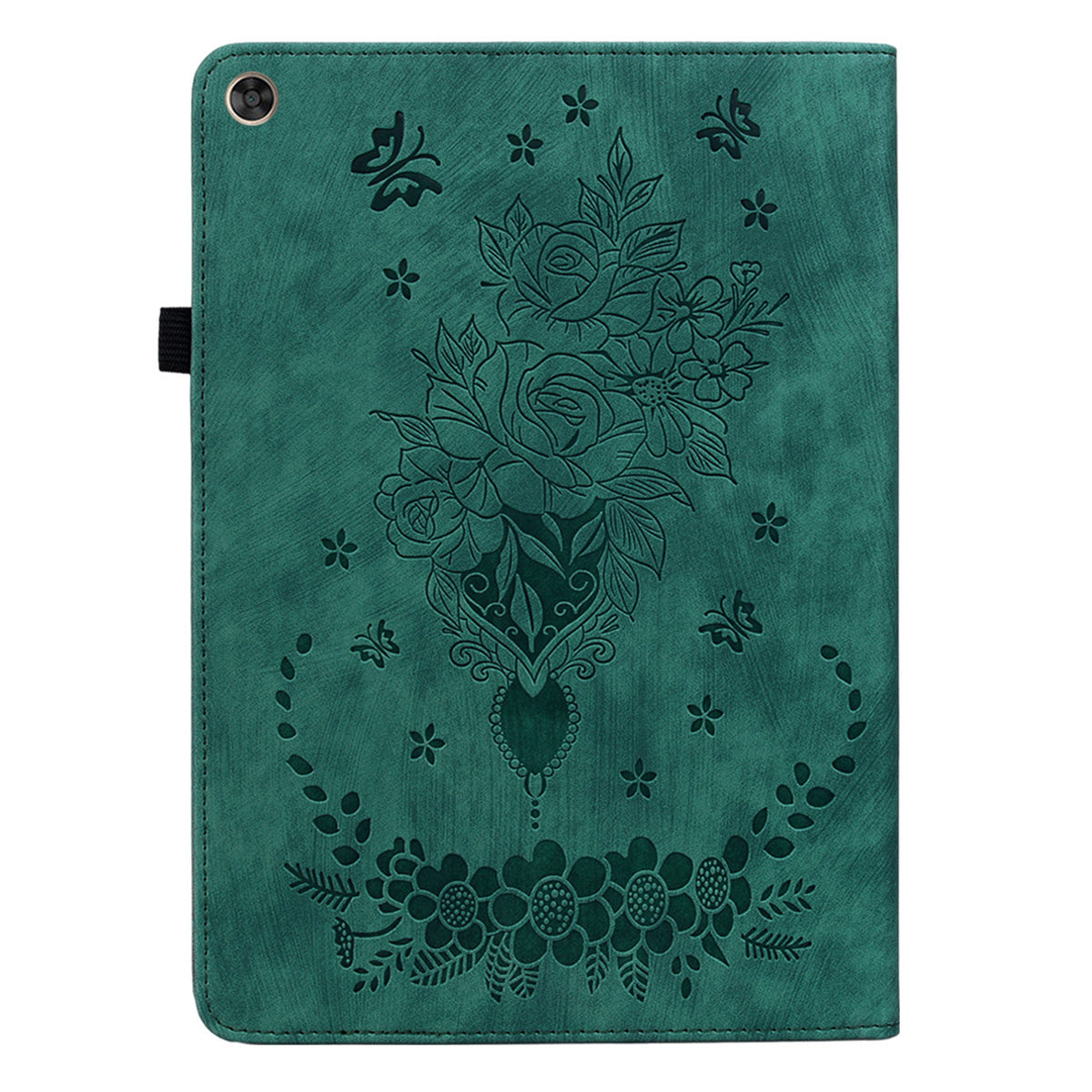 For Huawei Enjoy Tablet 2 / MatePad T 10S / T 10 9.7 inch Imprinted Design Stand Tablet PU Leather Case Cover
