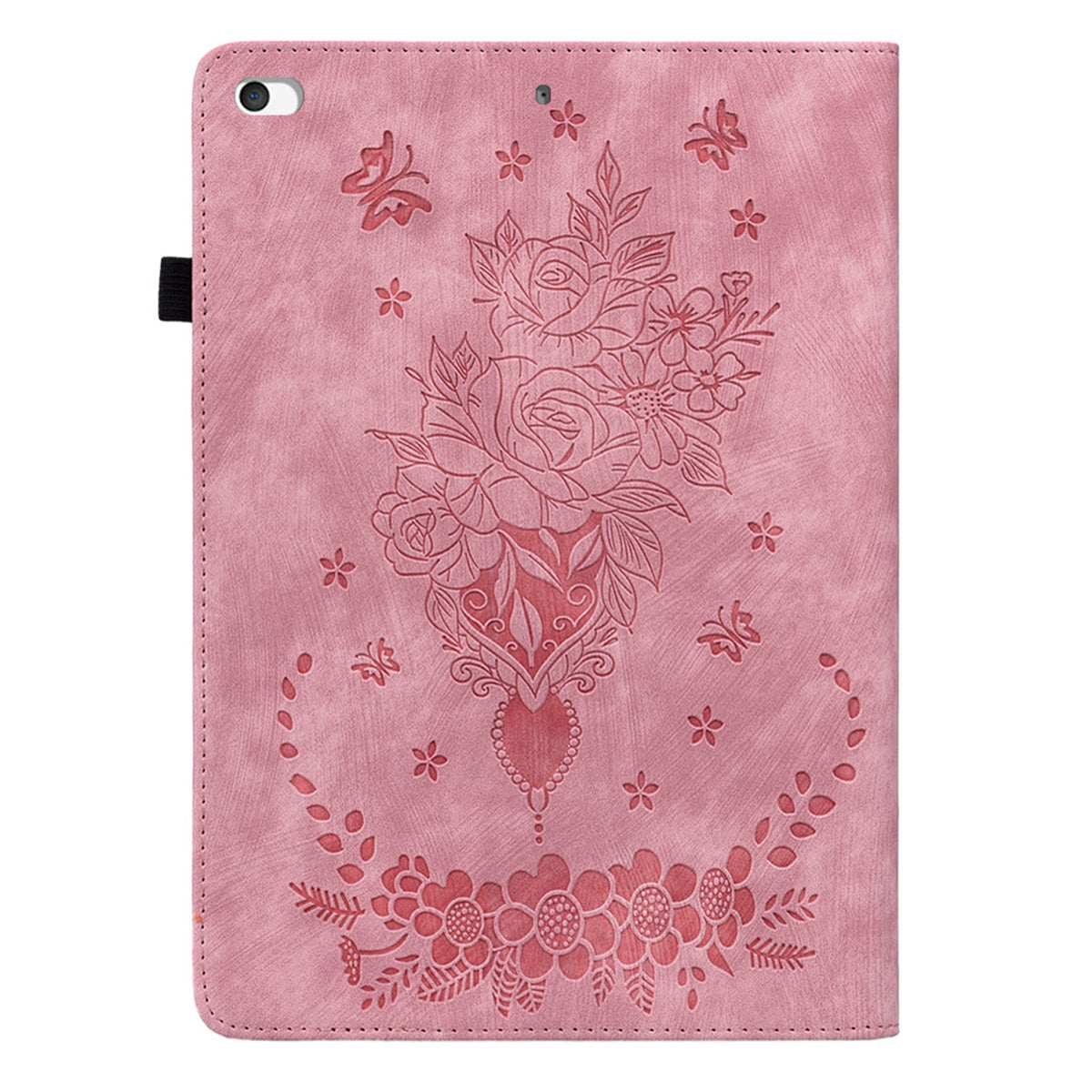 For iPad Mini / Mini 2 / mini 3 / mini 4 / mini (2019) 7.9 inch PU Leather Card Holder Stand Case Imprinted Tablet Anti-drop Cover