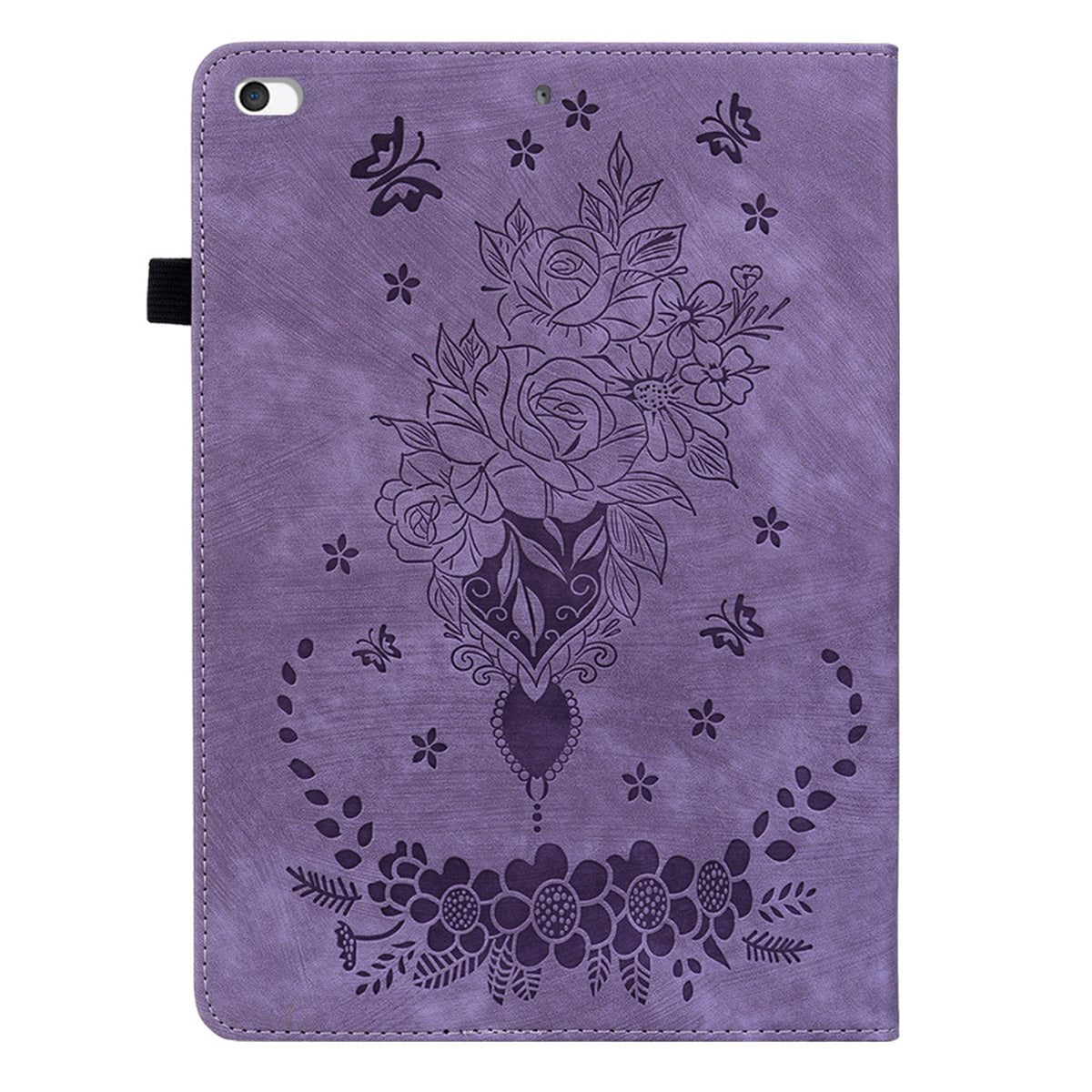 For iPad Mini / Mini 2 / mini 3 / mini 4 / mini (2019) 7.9 inch PU Leather Card Holder Stand Case Imprinted Tablet Anti-drop Cover
