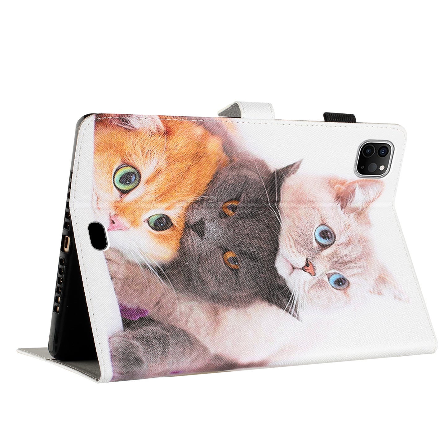 For iPad Pro 11-inch (2018) / (2020) / (2021) / (2022) Shockproof Tablet Case Pattern Printing PU Leather Flip Cover