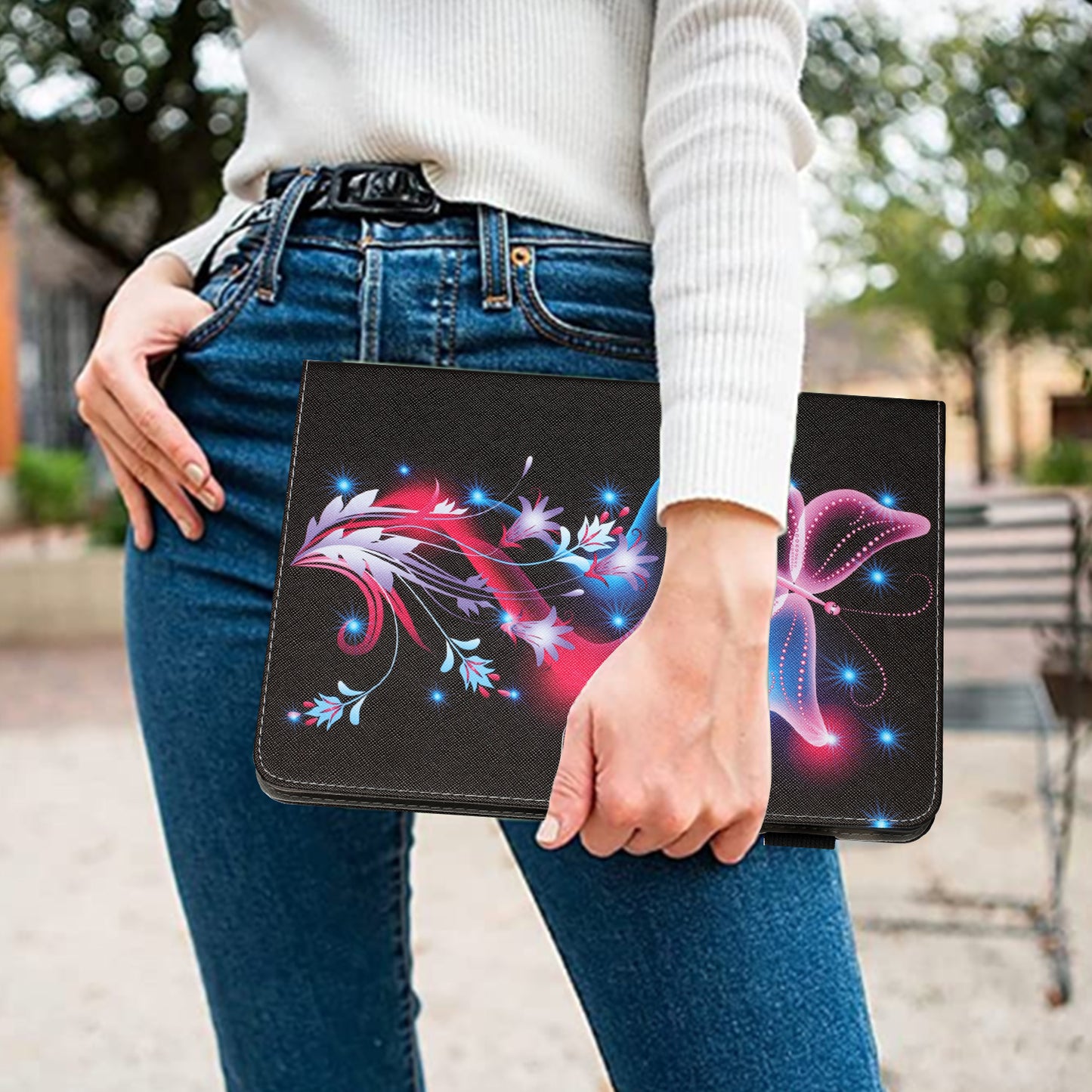 For iPad Pro 11-inch (2018) / (2020) / (2021) / (2022) Shockproof Tablet Case Pattern Printing PU Leather Flip Cover