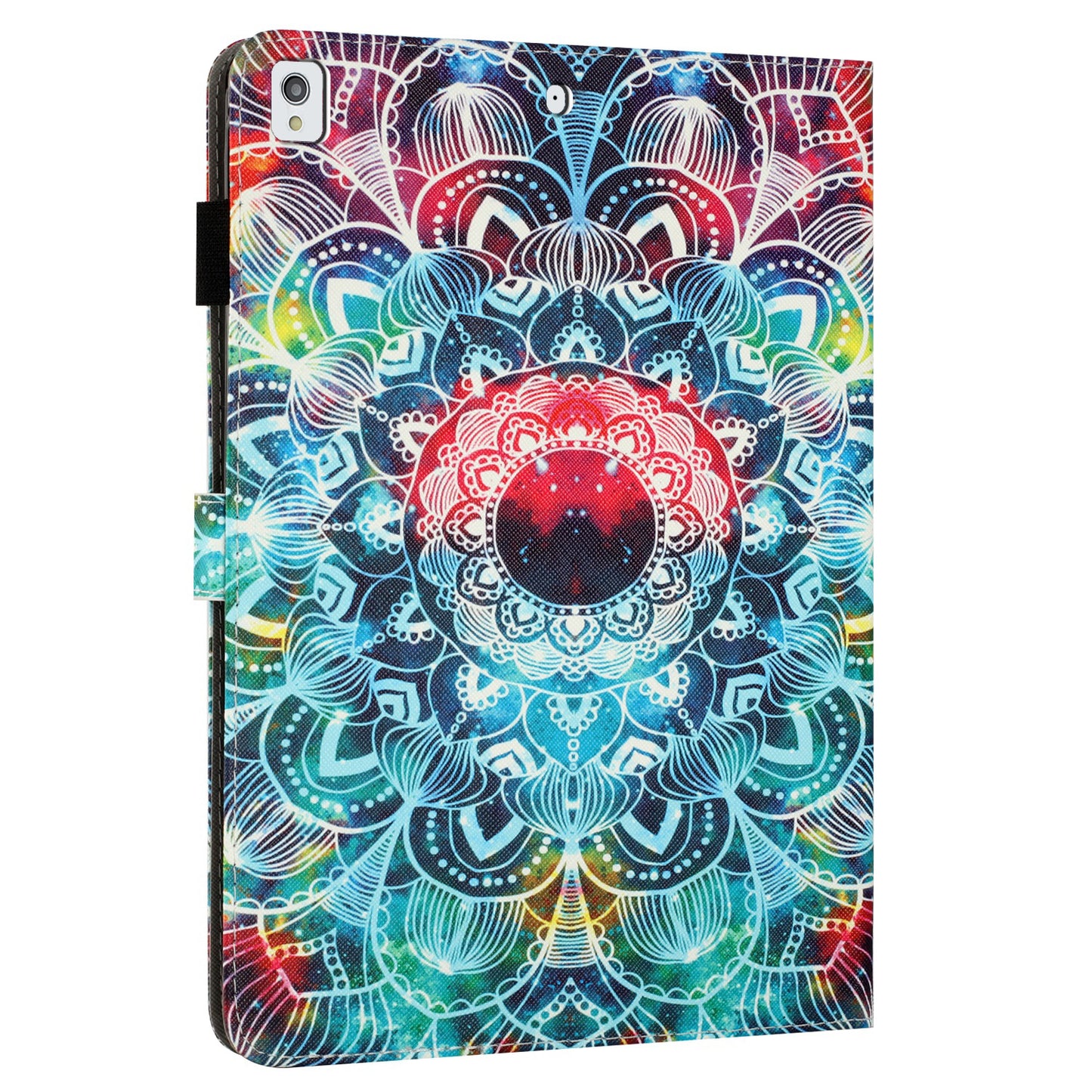 For iPad 10.2 (2021) / (2019) / (2020) PU Leather Flip Cover Pattern Printing Protective Tablet Wallet Case