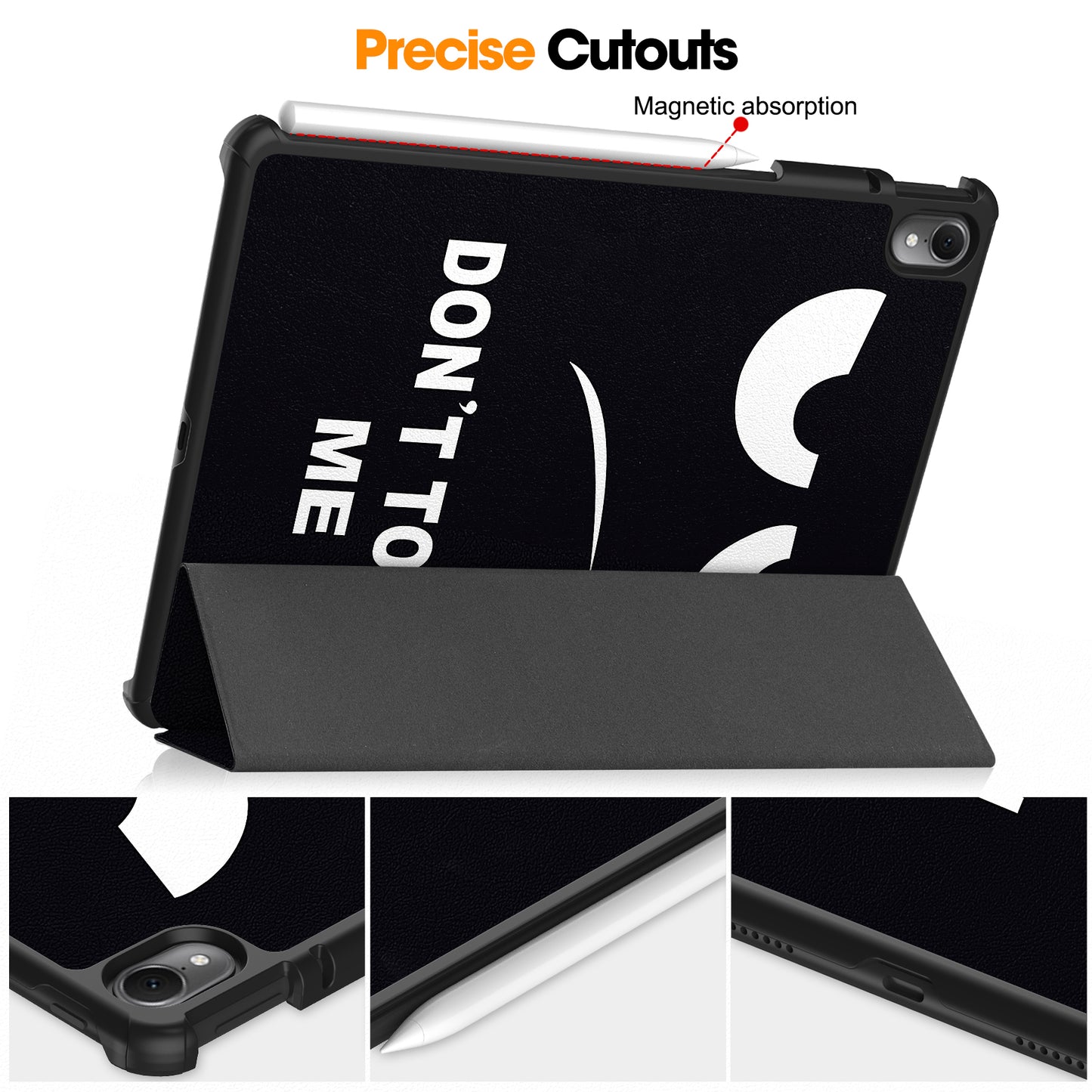 For Huawei MatePad Air 11.5 inch (2023) Auto Wake / Sleep Trifold Stand Tablet Case PU Leather Pattern Printed Cover