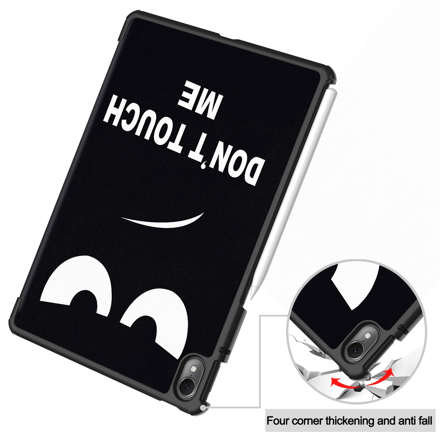 For Huawei MatePad Air 11.5 inch (2023) Auto Wake / Sleep Trifold Stand Tablet Case PU Leather Pattern Printed Cover