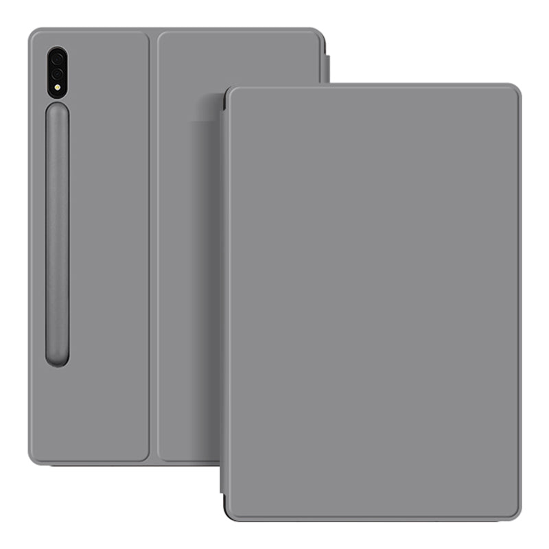 For Samsung Galaxy Tab S7 PU Leather Magnetic Tablet Case Stand Auto Sleep / Wake Cover