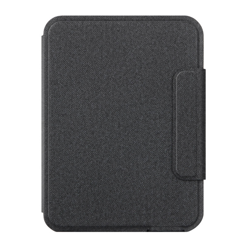 For iPad mini 4 / mini (2019) 7.9 inch Backlight Touchpad Keyboard Integrated Genuine Cow Leather Stand Tablet Case