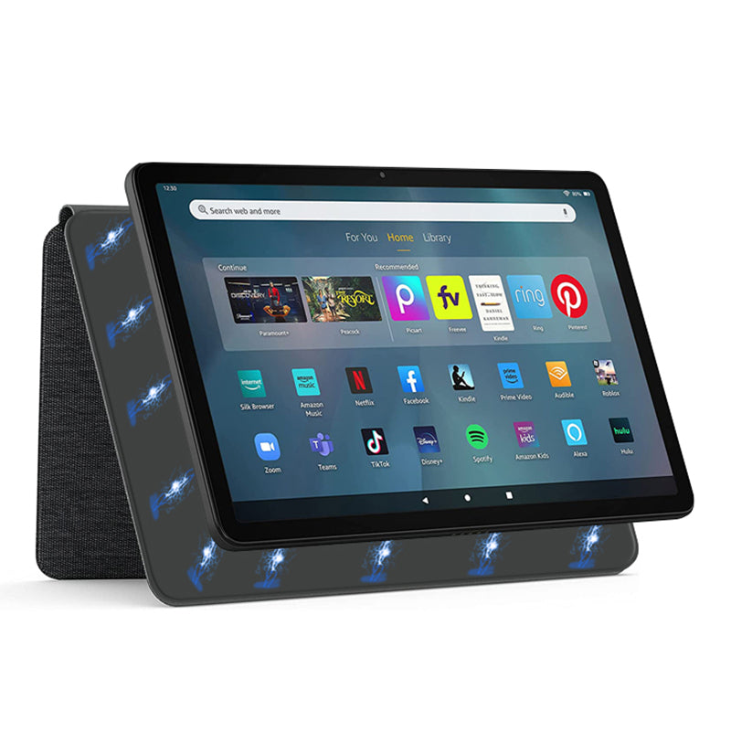 For Amazon Fire Max 11 Magnetic Tablet Case Shockproof PU Leather+PC Cover with Stand