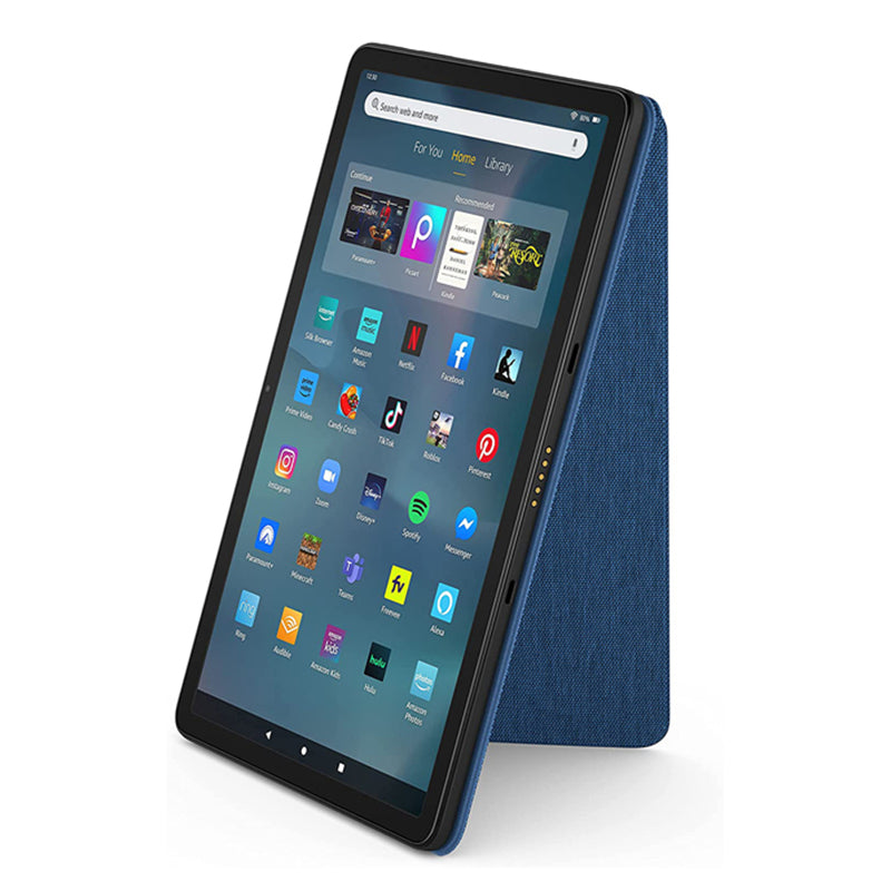 For Amazon Fire Max 11 Magnetic Tablet Case Shockproof PU Leather+PC Cover with Stand